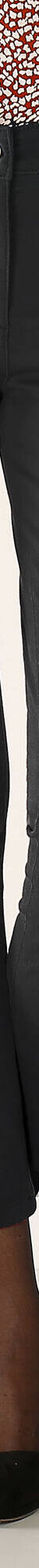 Pantalon 7/8ème fuselé stretch uni (noir) Pantalon 7/8ème fuselé stretch uni (noir)